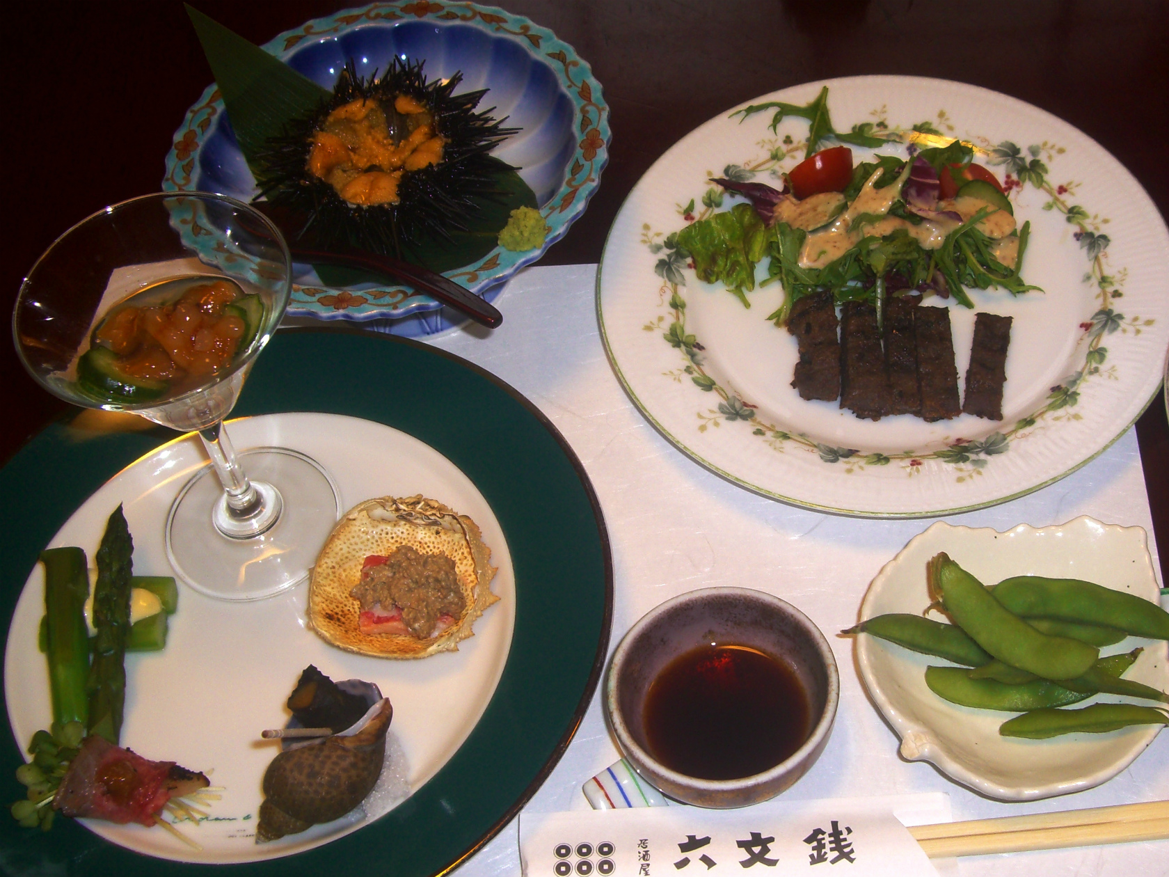 海鮮料理　居酒屋　六文銭